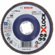 BOSCH Best for Metal X-LOCK legyezőtárcsa, 125 mm, 80 2608619211