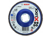 BOSCH Best for Metal X-LOCK legyezőtárcsa, 125 mm, 120 2608619212