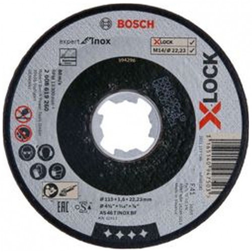 BOSCH X-LOCK Vágókorong Expert for Inox, o 115x1,6x22,23 mm, 1 db 2608619260