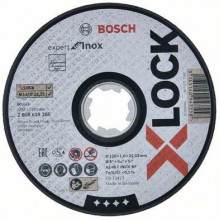 BOSCH Expert for Inox X-LOCK 125x1,6x22,23 egyenes vágótárcsa 2608619265