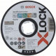 BOSCH X-LOCK egyenes vágótárcsa, 125 × 1 × 22,23mm 2608619269