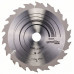 BOSCH Körfűrészlap, Speedline Wood fához hosszanti- és harántvágásához 160mm 18fog 2608640