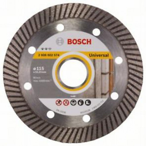 BOSCH Expert for Universal Turbo 115x22.2x2x12mm gyémánt vágótárcsa 2608602574