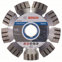 BOSCH Best for Stone gyémánt darabolótárcsák 115 x 22, 23 x 2, 2 x 12 mm 2608602641