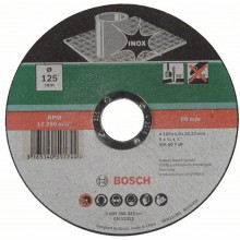 BOSCH Darabolótárcsa, egyenes, Inox 125 mm 2609256322