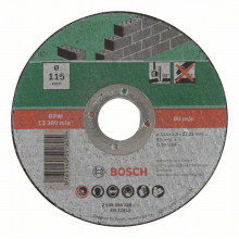 BOSCH Egyenes darabolótárcsa, kő 115 mm 2609256328