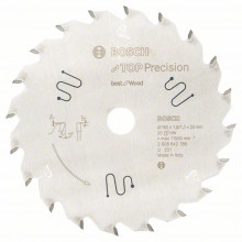 Bosch Körfűrészlap, Top Precision Best for Wood 165 x 20 x 1, 8 mm, 20 , 2608642385