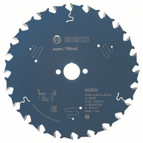 BOSCH Expert for Wood körfűrészlap 165x20x24T 2608644022