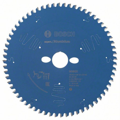 BOSCH Körfűrészlap Expert for Aluminium 216 x 30 x 2,6 mm, 64 2608644110