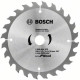 BOSCH Eco for Wood körfűrészlap, 160x20x2,2/1,4 z24, 2608644373