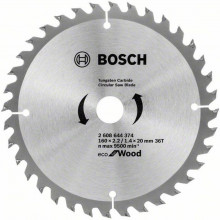 BOSCH Eco for wood körfűrészlap, 160x1,4 mm 2608644374