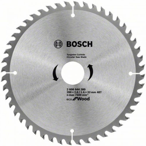 BOSCH Eco for Wood körfűrészlap, 200x32x2,6/1,6 z48 2608644380