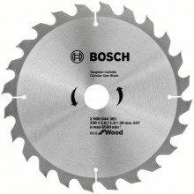 Bosch Eco for wood körfűrészlap, 230x30x2,8/1,8 z24, 2608644381