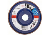 BOSCH Best for Metal fíber csiszolótárcsa X571, 125x22,23mm, 120, egyenes 2608607341