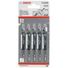 Bosch T 144 D dekopírfűrészlap 100x4,0/5,2mm (5 lap/készlet) 2608630040