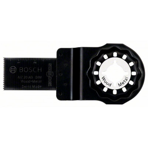 BOSCH Starlock BIM AIZ 20 AB merülőfűrészlap, Wood and Metal, 20 x 30 mm 2609256950