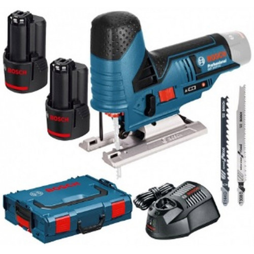 KIÁRUSÍTÁS BOSCH GST 12V-70 Pro akkus szúrófűrész 2x 12V 3,0Ah 06015A1005 SÉRÜLT KOFFER