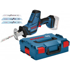 BOSCH GSA 18V-LI C PROFESSIONAL Akkus szablyafűrész (akku, töltő nélkül) L-BOXX 06016A5001
