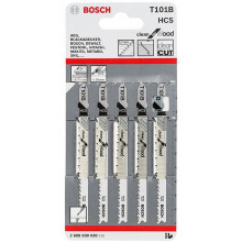 BOSCH T 101 B dekopírfűrészlap 100x2, 7mm (5 lap/készlet) 2608630030