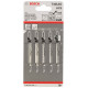 BOSCH T 101 AO dekopírfűrészlap 83x1, 4mm (5 lap/készlet) 2608630031