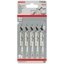 Bosch T 101 D dekopírfűrészlap 100x4, 0/5, 2mm (5 lap/készlet) 2608630032