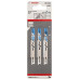 BOSCH U 118 A Basic for Metal Szúrófűrészlap 80x1,1-1,5mm, 3db 2608631511