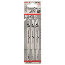 BOSCH T 345 XF dekopírfűrészlap 132x2, 4/5, 0mm (3 lap/készlet) 2608634993