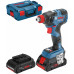 BOSCH GDX 18V-200 C akkus ütvecsavarozó, 18V 2x4,0Ah 06019G4206