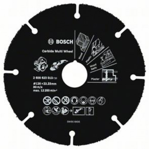 BOSCH Multi Wheel Keményfém darabolótárcsa, 125 mm 2608623013