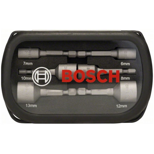 BOSCH 6 részes dugókulcskészlet (50 x 6, 7, 8, 10, 12, 13 mm) 2607017569