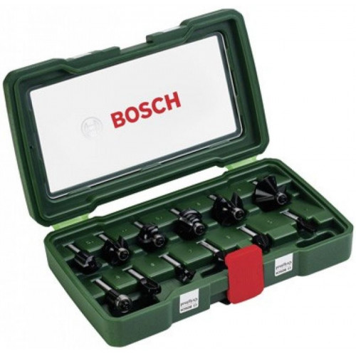 BOSCH 12 részes HM marószár készlet TC (8mm stopka) 2607019466