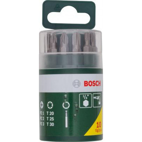 BOSCH 10-részes csavarozófej-készlet 2607019452 BOSCH 10-részes csavarozófej-készlet 2607019452