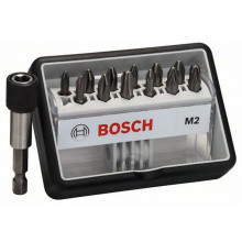 BOSCH 12+1 Csavarozó bit készlet extrakemény Robust Line, M Extra-Hart 2607002564