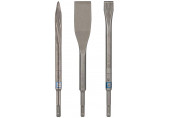 BOSCH 3 részes vésőkészlet, SDS-plus 2607019159