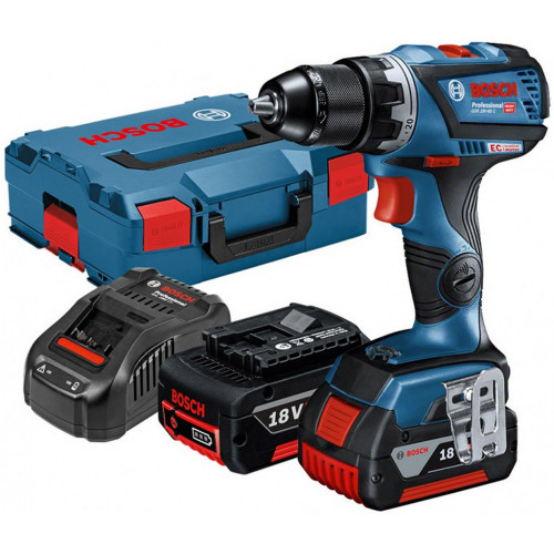 BOSCH GSR 18V-60 C akkus fúrócsavarozó 18V 2x5.0Ah 06019G1100