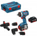 BOSCH GSR 18 V-EC FC2 Professional Akkus fúrócsavarozó, L-BOXX, 2x5,0 Ah 06019E1104