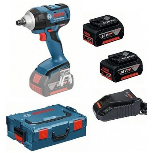 BOSCH GDS 18 V-EC 250 Professional Akkus ütvecsavarozó 2x4,0 Ah 06019D8120