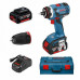 BOSCH GSR 18 V-EC FC2 Professional Akkus fúrócsavarozó 2x 5,0 Ah; L-Boxx 06019E1105