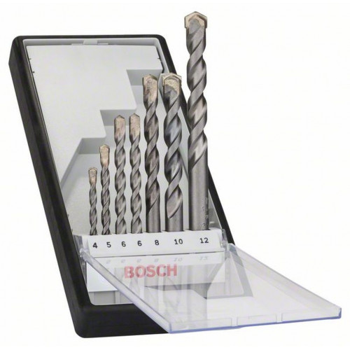 BOSCH Robust Line Silver 7 részes fúrókészlet CYL-3 , 2607010545