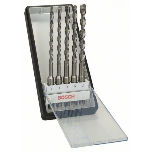 BOSCH 5-részes kalapácsfúrószár készlet Robust Line SDS-plus-7 2607019932 BOSCH 5-részes kalapácsfúrószár készlet Robust Line SDS-plus-7 2607019932