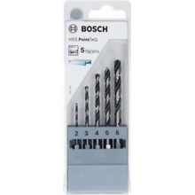 BOSCH Hatszögletű HSS PointTeQ fúrószár, 5 db-os készlet 2607002824
