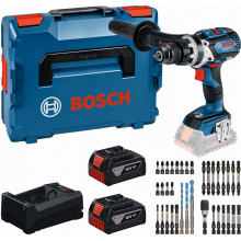 BOSCH GSB 18V-110 C PROFESSIONAL Szerszámkészlet, 2× 5,0 Ah + GAL + bitkészlet 0615A500E0
