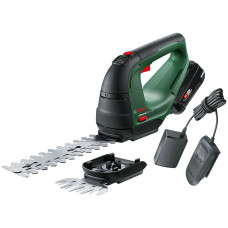 BOSCH AdvancedShear 18V-10 Akkus fű-és bokorvágó olló (18V/1x2,0Ah)0600857000