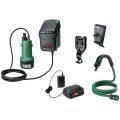 BOSCH GardenPump 18V-2000 Akku esővíz-szivattyú (18V/1x2,5Ah) 06008C4202