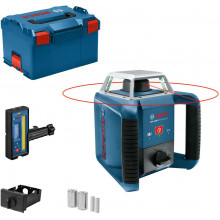 BOSCH GRL 400 H forgólézer + LR 45, L-BOXX 238 0601061805