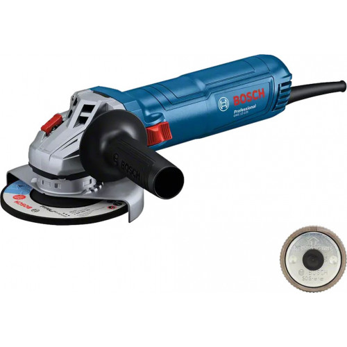 BOSCH GWS 12-125 PROFESSIONAL Sarokcsiszoló + SDS anya 06013A6104