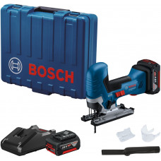 BOSCH GST 185-LI PROFESSIONAL Akkus szúrófűrész (18V/2x4,0Ah) koffer 06015B2022