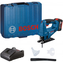BOSCH GST 183-LI PROFESSIONAL Akkus szúrófűrész (18V/1x4,0Ah) koffer 06015B7022