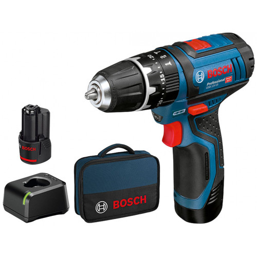 BOSCH GSB 12V-15 Akkus ütvefúró-csavarozógép 06019B690H