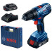 BOSCH GSR 18V-50 PROFESSIONAL Fúrócsavarozó Li-Ion, brushless 2x 18V 2.0Ah, 06019H5000